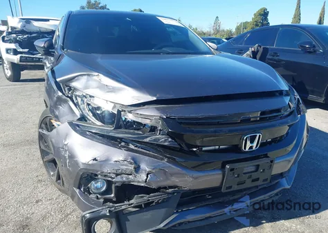 2020 Honda Civic Sport z USA, uszkodzony, nr VIN 2HGFC2F88LH567472